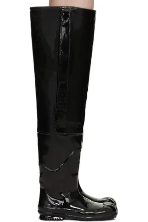Maison Margiela Black Wader Boots