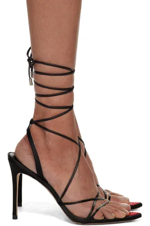 SOPHIA WEBSTER Black Amora Heels