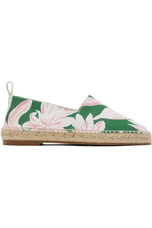 Maison Kitsuné Green Olympia Le-Tan Espadrilles