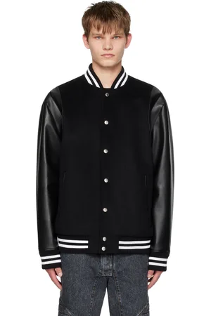 Balmain Black Teddy Bomber jacket