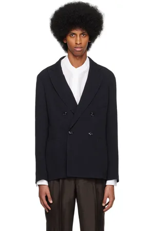 Giorgio Armani Navy Upton Jacket