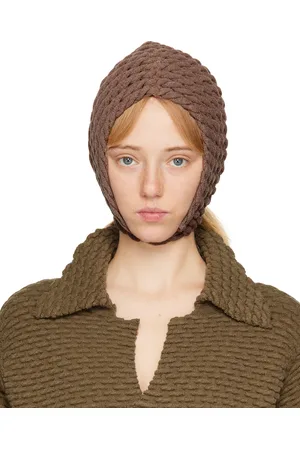 Isa Boulder Brown Cable Balaclava