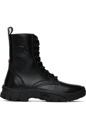 Moncler Kids Black Petit Larue Trek Boots
