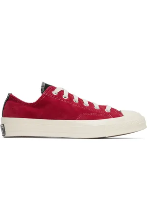 Converse Black & Red Chuck 70 OX Sneakers