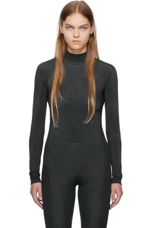 Maison Margiela Green & Black Printed Bodysuit