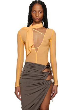 Jacquemus Orange Le Raphia 