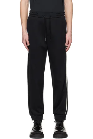 Giorgio Armani Navy Embroidered Lounge Pants