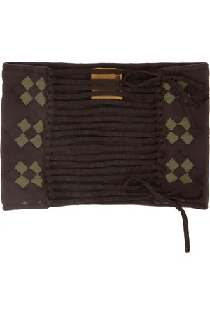Isa Boulder SSENSE Exclusive Brown Expandable Belt