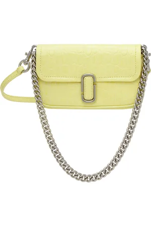 Marc Jacobs Yellow Mini Croc-Embossed 