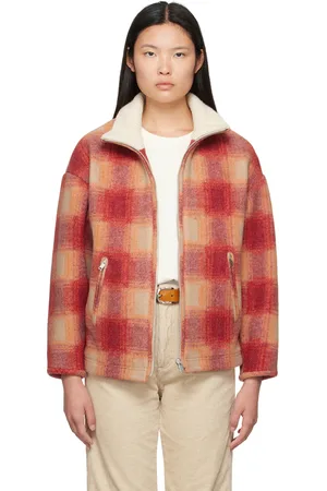 Isabel Marant Orange Giovany Jacket