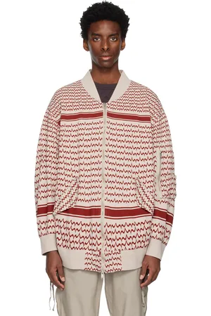 Undercoverism Taupe Graphic Bomber Jacket