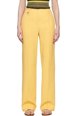 Jacquemus Yellow Le Raphia 