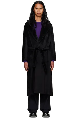 Max Mara Black Oversized Coat