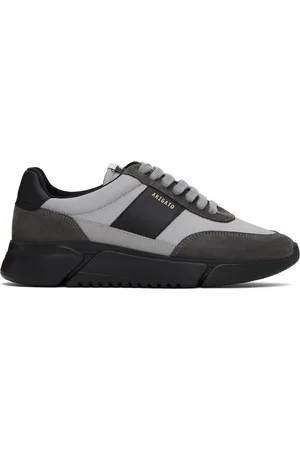 Axel Arigato Black & Gray Genesis Vintage Sneakers
