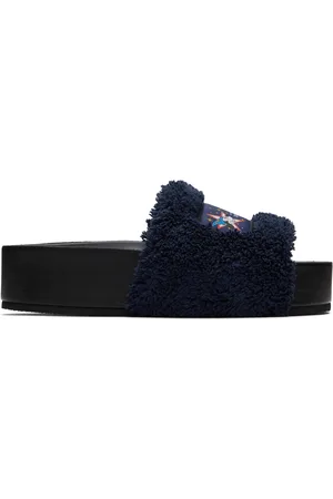 Stella McCartney Navy Fantasia Mickey Vesta Slides