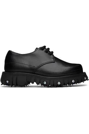 Phileo Kids Black Lace-Up Derbys