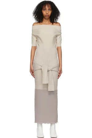 Maison Margiela Multicolor Viscose Maxi Dress