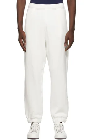 Giorgio Armani White Logo Lounge Pants