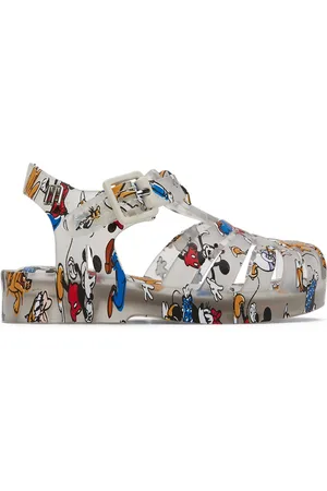 Melissa Baby Grey Disney Edition Mickey & Friends Possession Flats