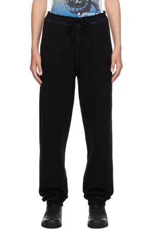 Ganni Black Drawstring Lounge Pants