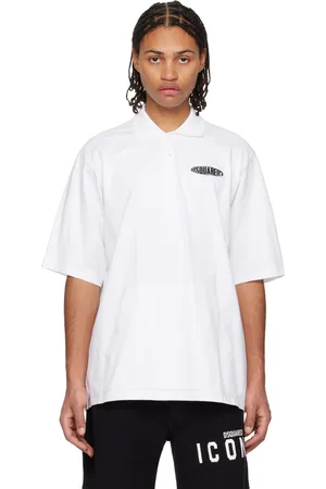 Dsquared2 White Bonded Polo