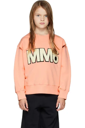 Maison Margiela Kids Pink Cutout Sweatshirt