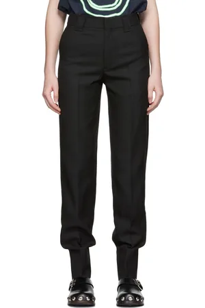 Ganni Black Summer Suiting Trousers
