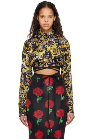 VERSACE Black Regalia Baroque Shirt