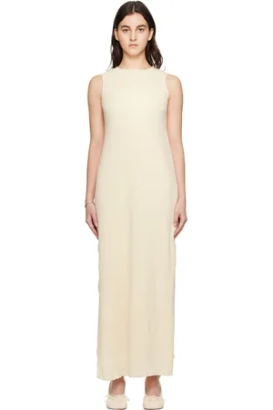 Maison Margiela Beige Layered Maxi Dress