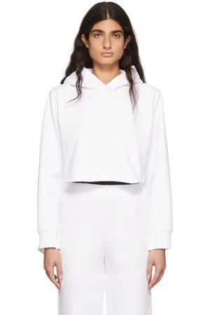 Maison Margiela White Cotton Hoodie