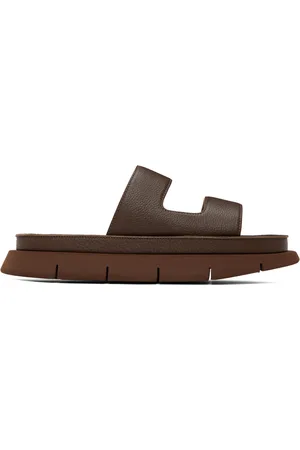 MARSÈLL Brown Intagliato Sandals