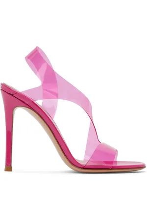 Gianvito Rossi Pink Metropolis Heeled Sandals
