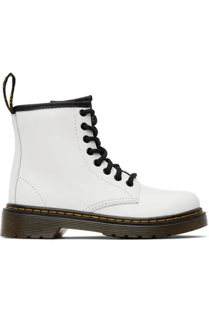 Dr. Martens Kids White 1460 Big Kids Boots