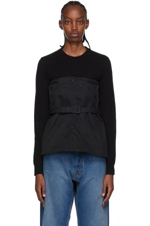 Maison Margiela Black Bodice Camisole