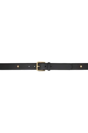 Dolce & Gabbana Black Hardware Belt