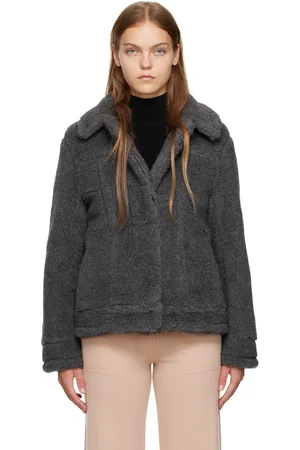 Max Mara Gray Teddino Jacket