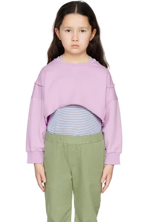 MORLEY Kids Purple Crewneck Sweatshirt