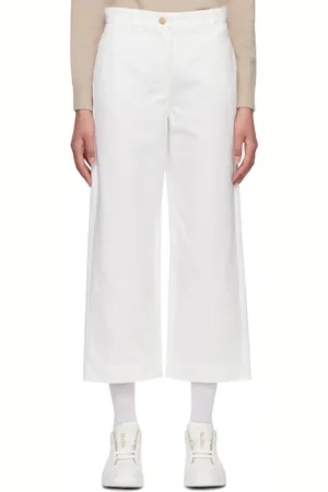 Max Mara White Sospiro Trousers