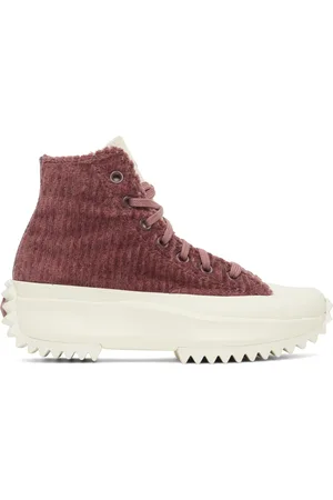 Converse Burgundy Run Star Hike Sneakers