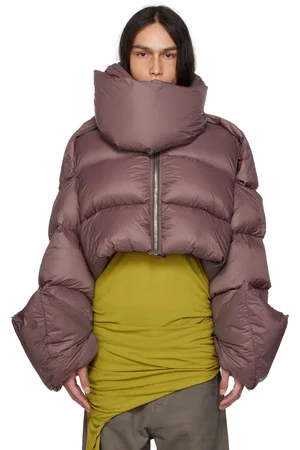 Rick Owens Purple Babel Mountain Down Jacket