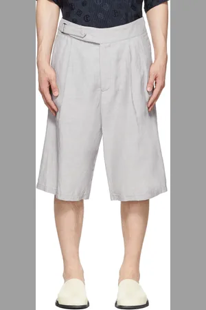 Giorgio Armani Grey Viscose Shorts
