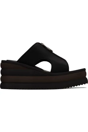 Stella McCartney Black Scuba Slides