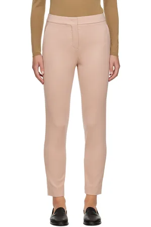 Max Mara Pink Cropped Trousers
