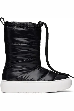 Marni Kids Black Padded Boots