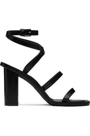 Max Mara Black Juttal Heeled Sandals