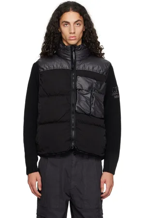 C.P. Company Black Eco-Chrome R Down Vest