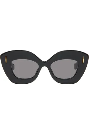 Loewe Black Retro Screen Sunglasses