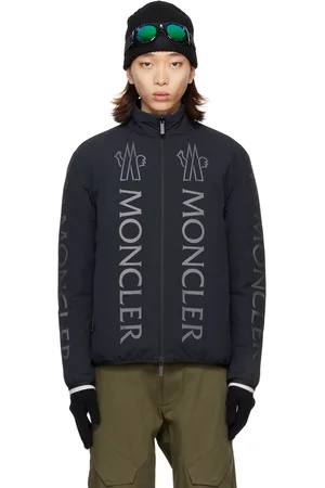Moncler Black Ponset Reversible Down Jacket