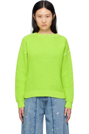 Maison Margiela Green Airy Sweater