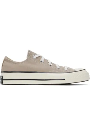 Converse Taupe Chuck 70 Vintage Canvas Sneakers